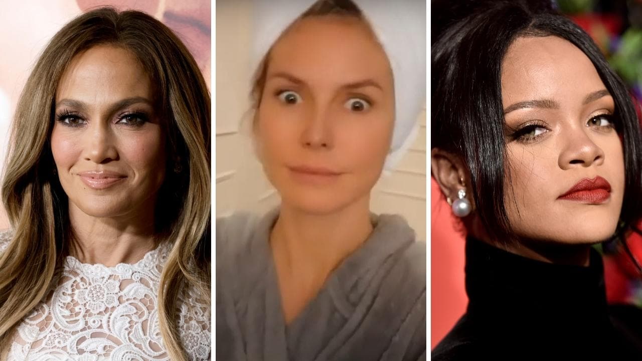 JLo es conocida por su saludable estilo de vida, pues varias veces la hemos visto sin maquillaje mientras hace ejercicio.