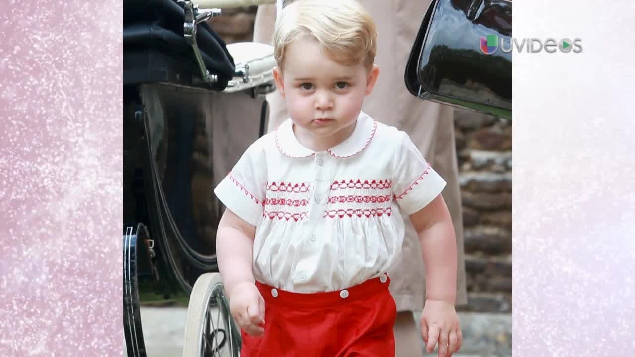 No creerás lo que el príncipe George pidió en su carta a Santa Claus