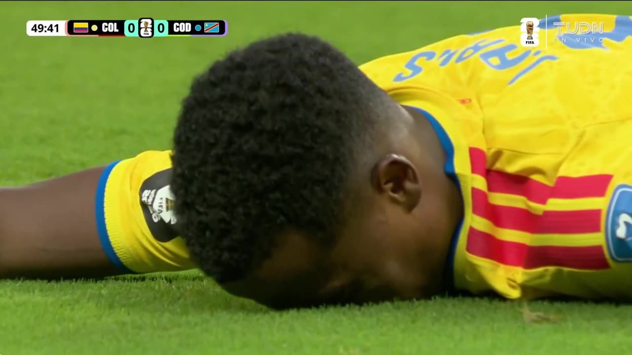 ¡M' Pasi sigue intratable y no entra el gol de Colombia a Congo!