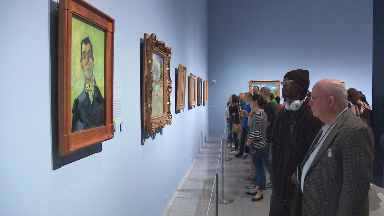 En la exhibición podrás escuchar grabaciones en inglés y españosl con comentarios de las obras por parte de curadores del MFAH.