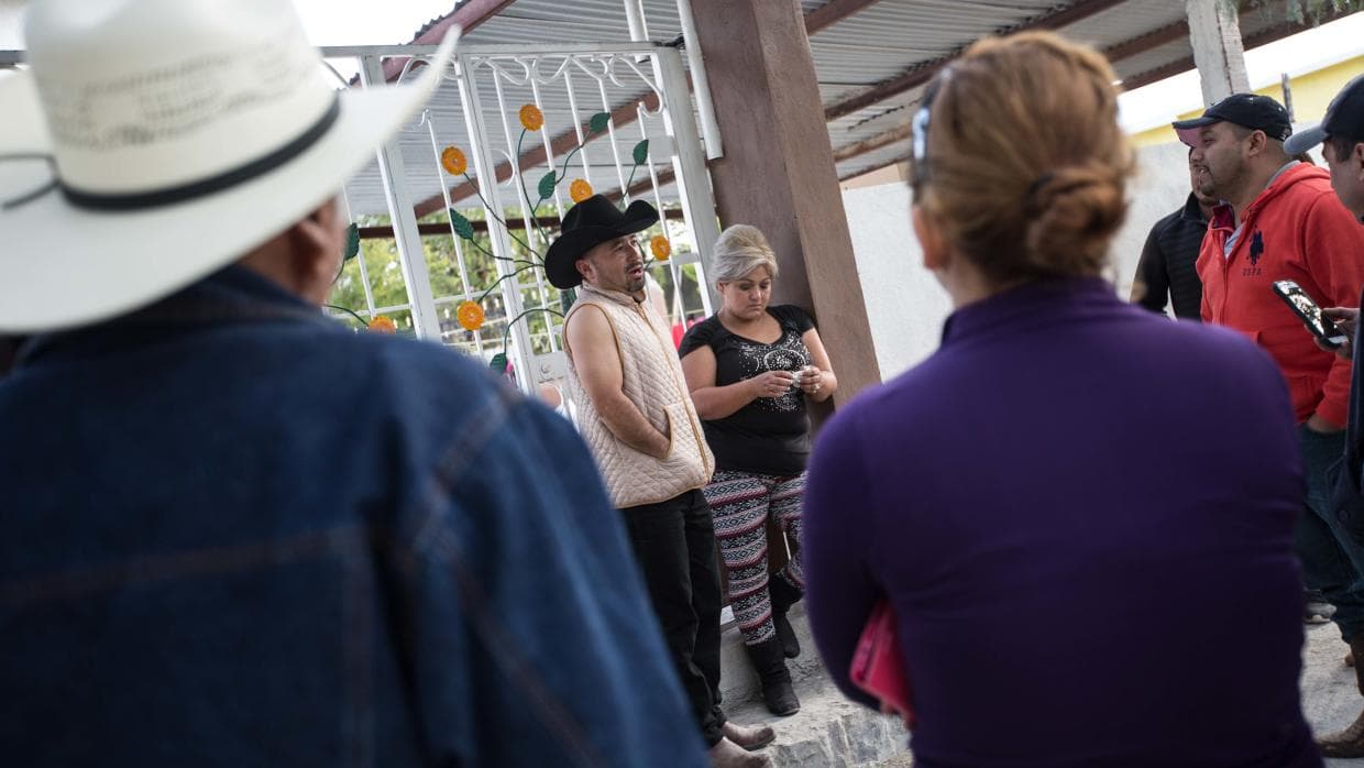 Rubi's parents the day after