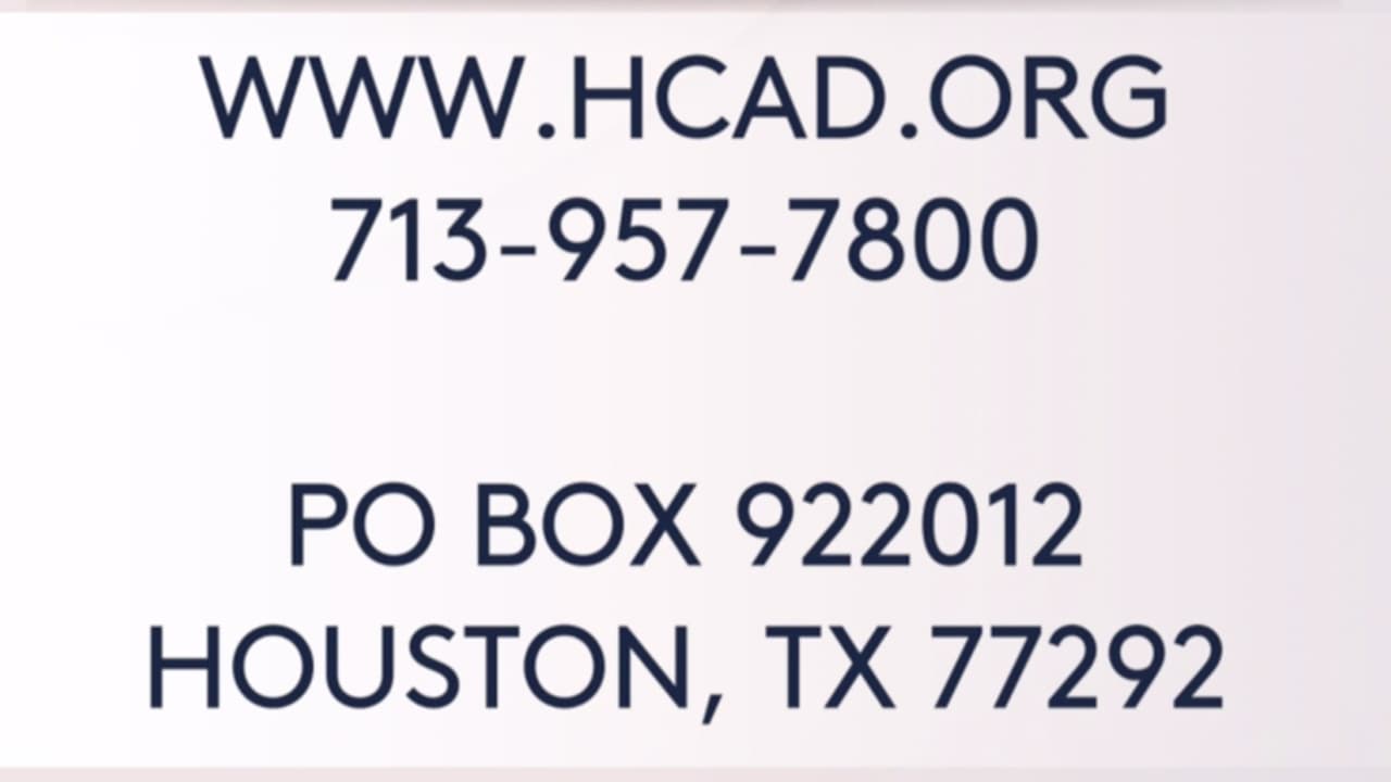 Para más información visite la 
<b><a href="https://hcad.org/" target="_blank">página de internet </a></b>o llame al 713-957-7800. Si no puede realizar la solicitud en linea el llenado, la puede descargar y enviarla a:Po Box 922012, del distrito de catastro del condado Harris en Houston,TX, en la zona postal 72292.