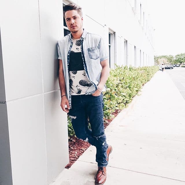 William Valdes sabe cómo lucir siempre a la moda. (Abril 2, 2016)