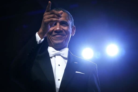 El presidente confesó que durante la ceremonia de investidura ante el Capitolio, pudo escuchar la mayor ovación, proveniente de cientos de miles de personas que asistían al evento, cuando se refirió a los soldados que "preservan nuestra libertad".