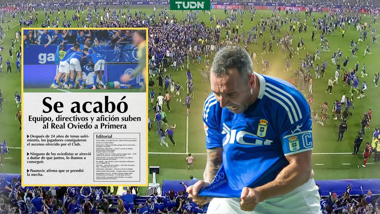 Real Oviedo derrota 3-1 a Mirandés y regresa a LaLiga tras 24 años