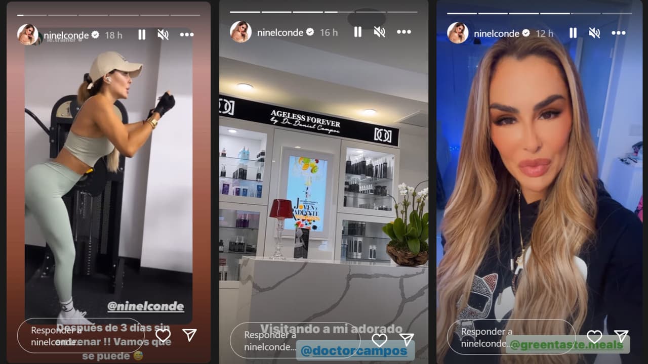 Estas son las publicaciones que Ninel Conde hizo en Instagram mientras que en México se reportaba que supuestamente se estaría casando este miércoles 15 de noviembre con un "colombiano".