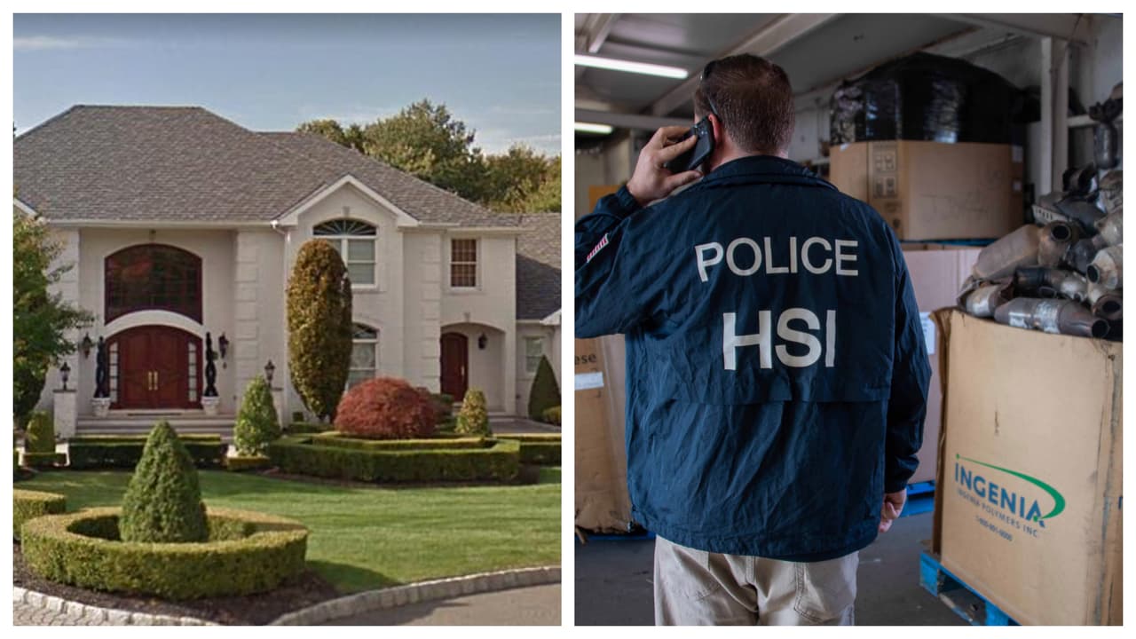 Allanan mansión de NJ por presunta conexión con millonarios robos de convertidores catalíticos