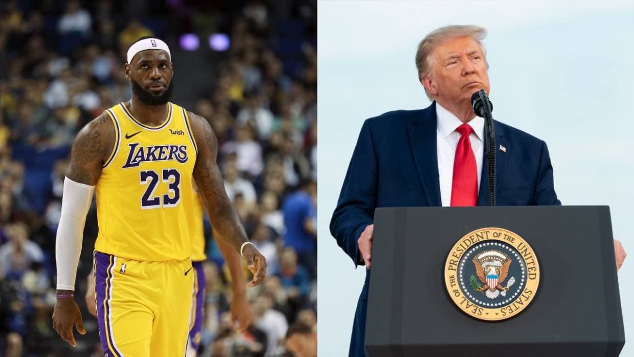 Le hacen el feo a Trump.. LeBron irá a la Casa Blanca con Biden