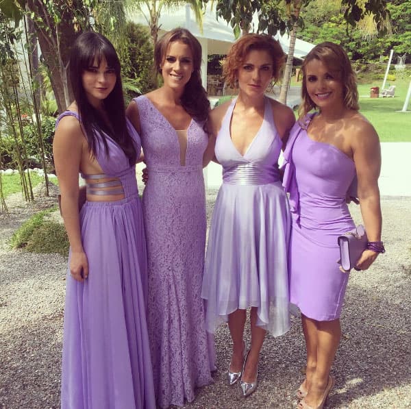 Fabiola Guajardo y Zoraida Gómez son algunas de las famosas que fueron damas de honor.