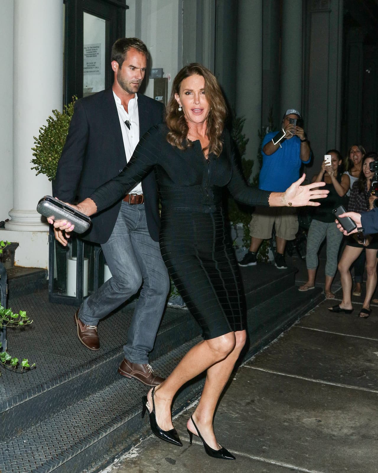 Asistió a un festejo del orgullo LGBTT en la ciudad.