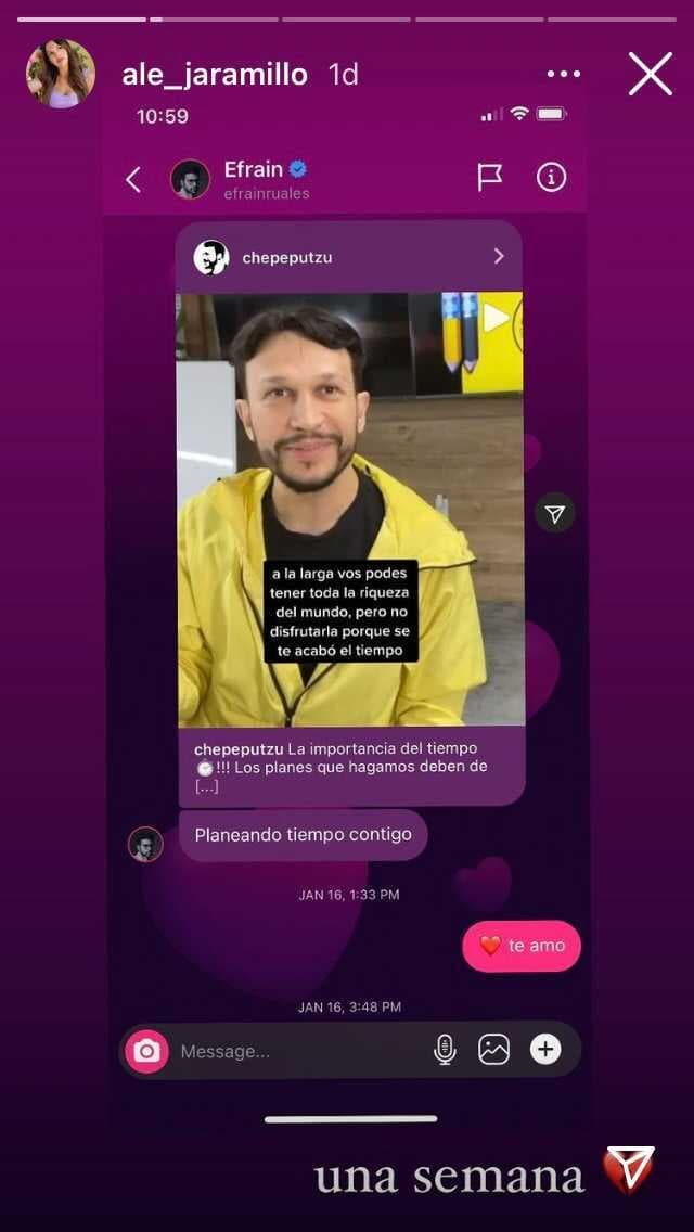 El tiempo era un tema muy importante para el presentador ecuatoriano y decía que 
<b>planeaba el tiempo junto a su novia</b>.