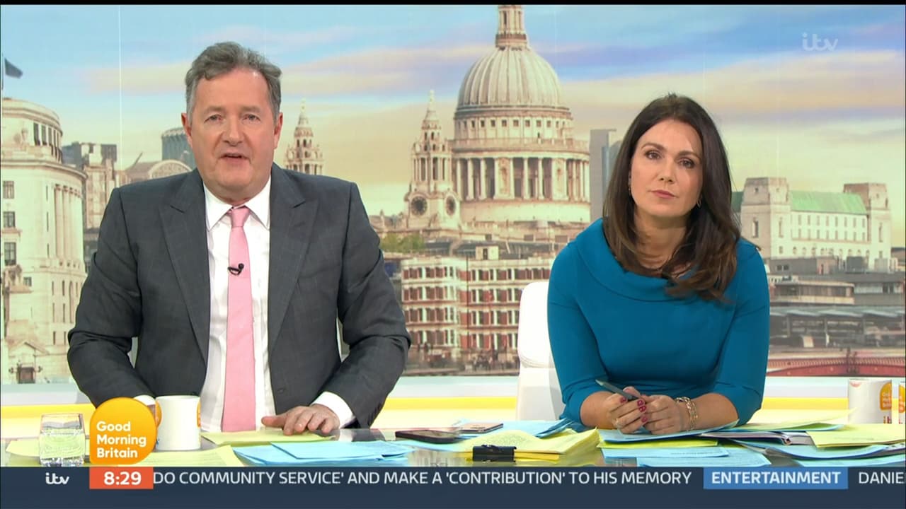 Mind, una institución benéfica que vela por la salud mental de las personas, tiene un convenio con ITV en la campaña Britain Get Talking y declaró que estaba "decepcionada" por los comentarios de Piers Morgan.
<br>