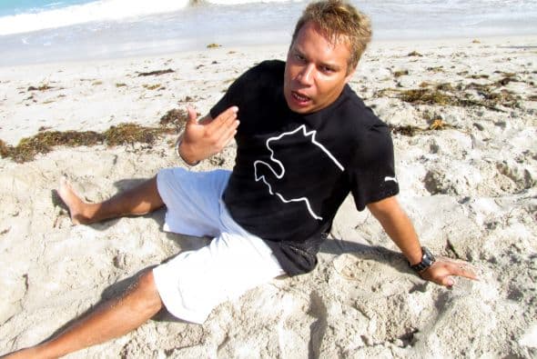 ¿Acaso Polin tendrá calor?