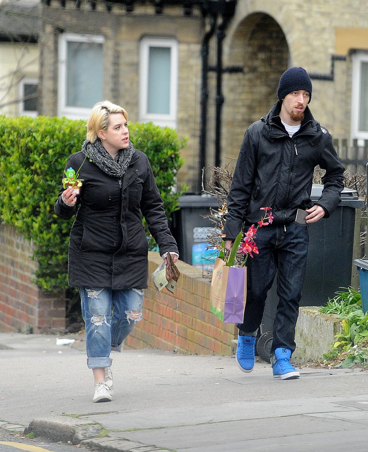 Sólo que al parecer no eran para su amada... sino para su madre.