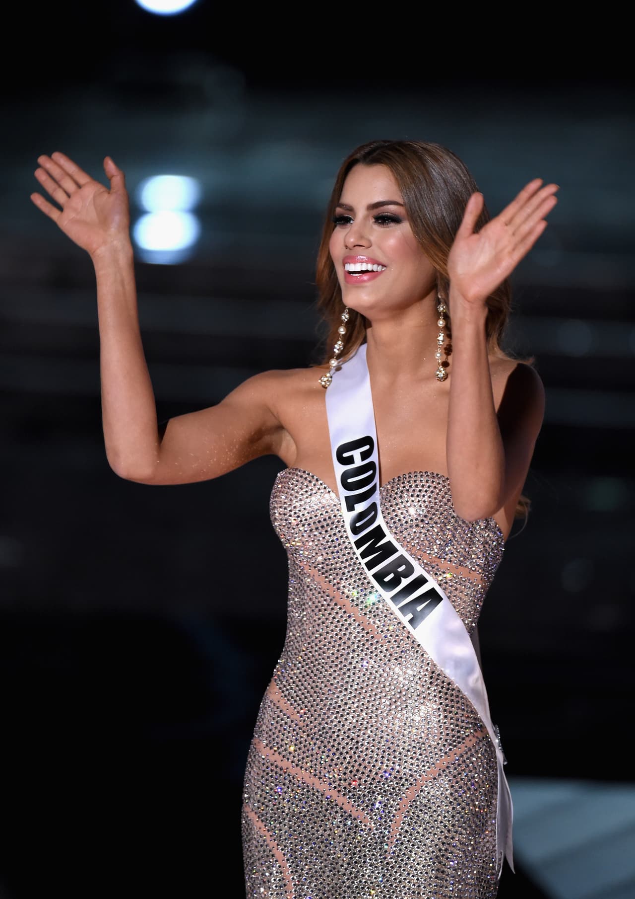 Miss Colombia dejaó atrás tanto drama.
