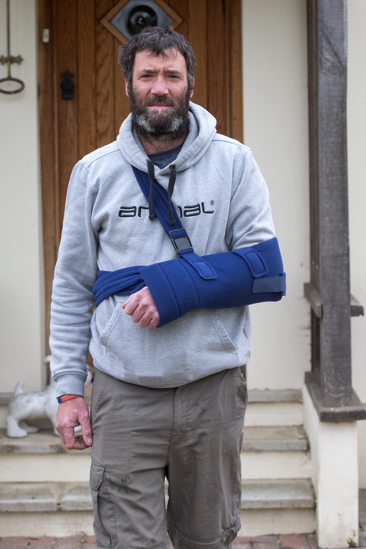 Seguramente este hombre nunca olvidará su experiencia con el príncipe.