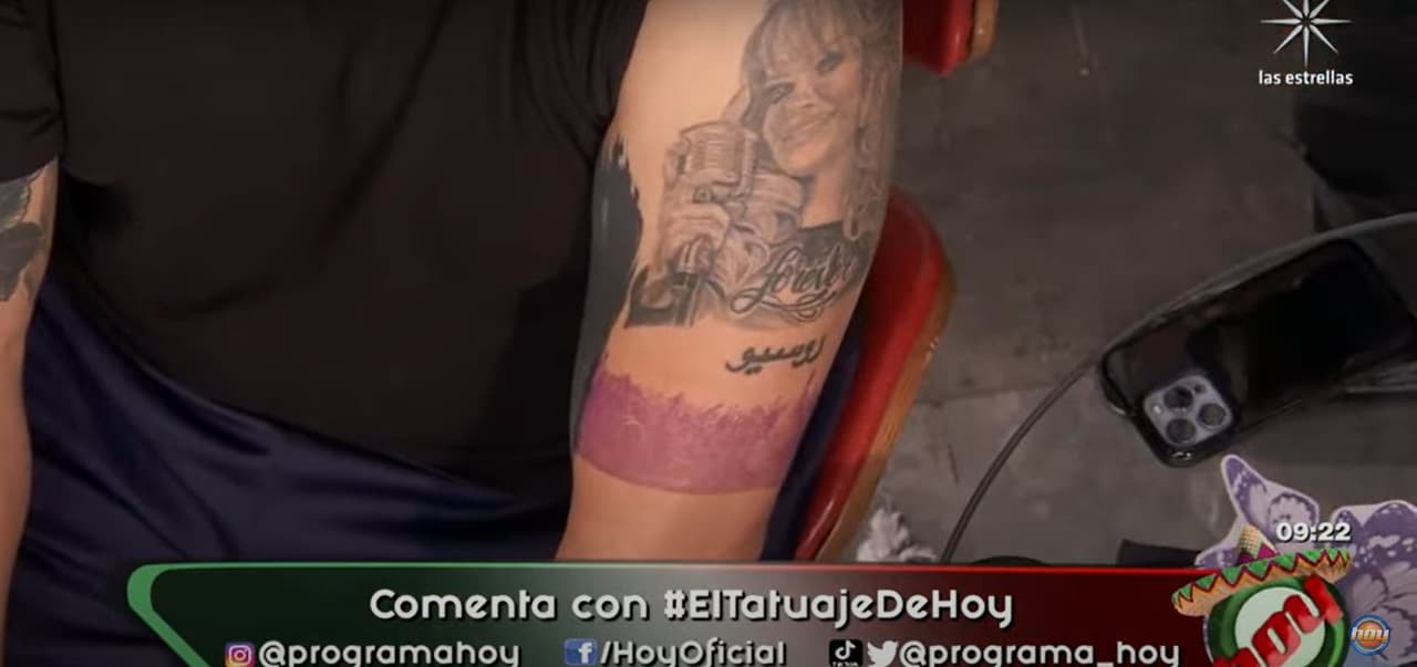 "Lo vamos a tapar y este ya me lo pongo en otra parte", explicó para aclarar que lo conservará.
<br>