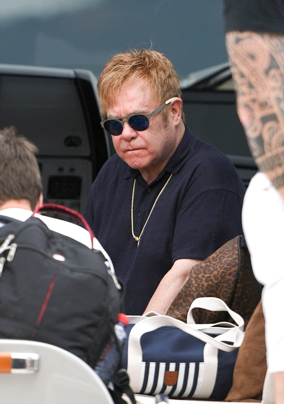 El músico y su pareja presumieron a los pequeños Zachary, de cuatro años, y Elijah, de dos.