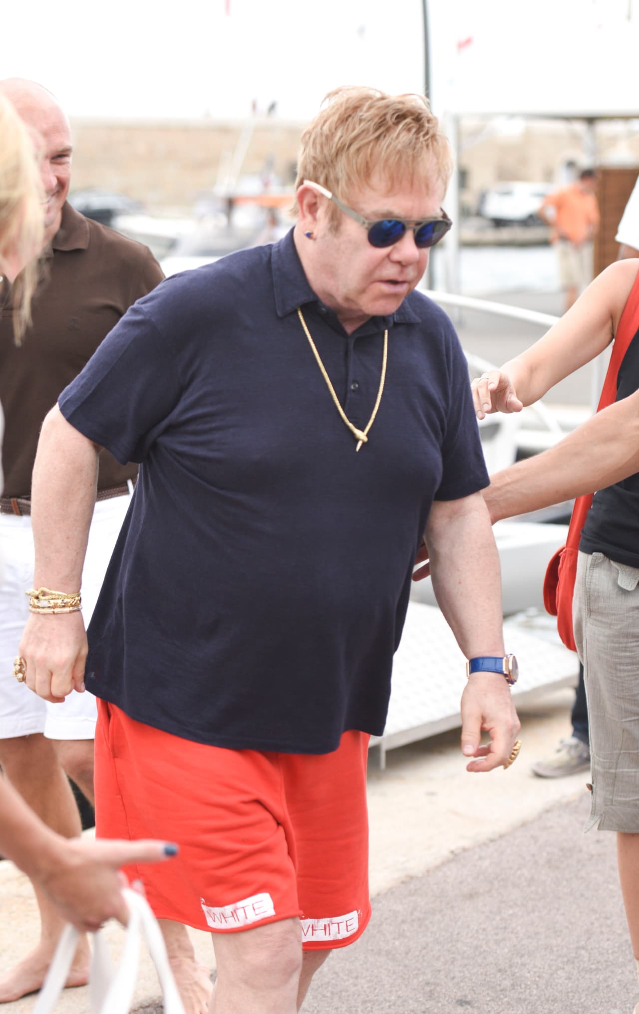 El músico y su pareja presumieron a los pequeños Zachary, de cuatro años, y Elijah, de dos.