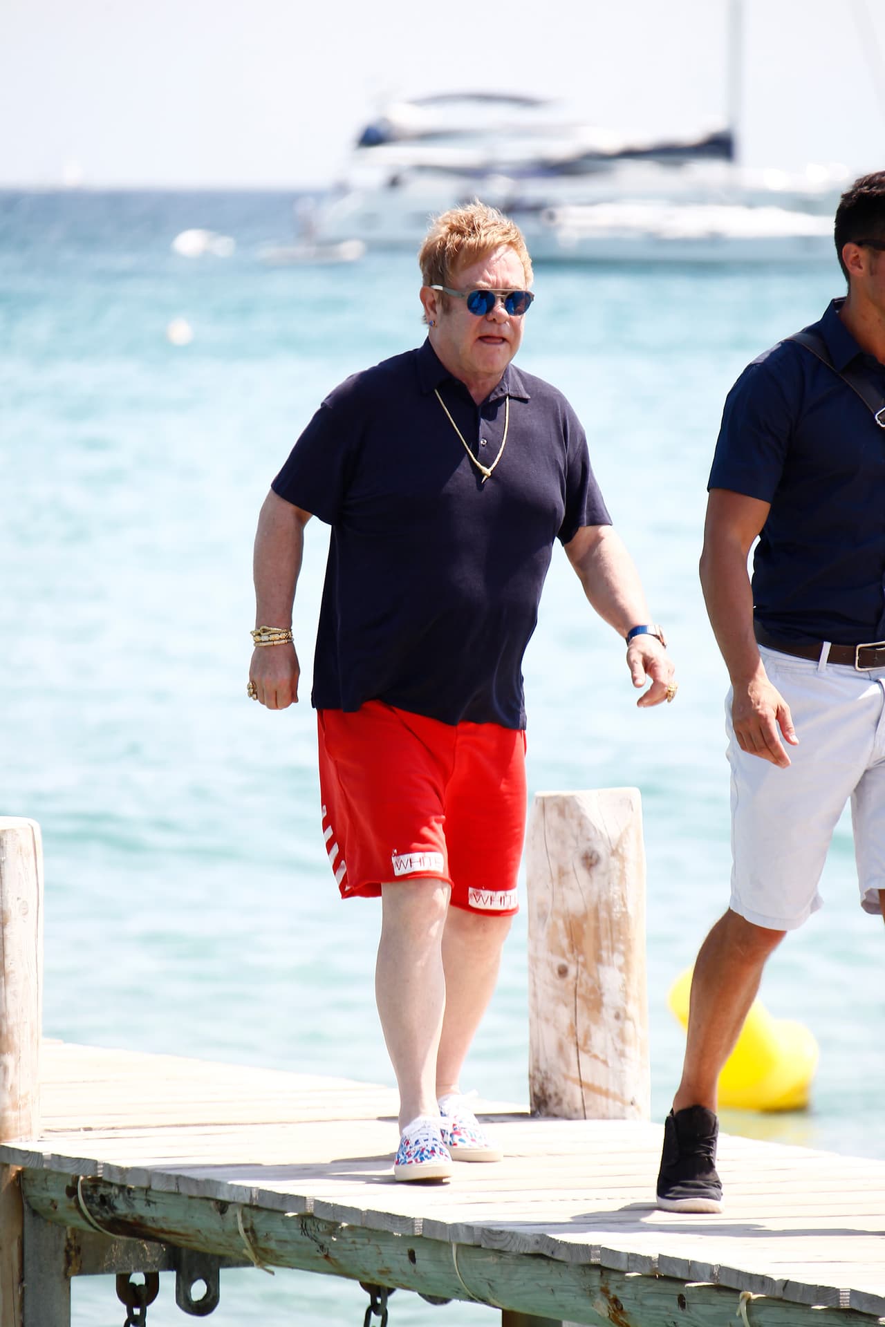 El músico y su pareja presumieron a los pequeños Zachary, de cuatro años, y Elijah, de dos.