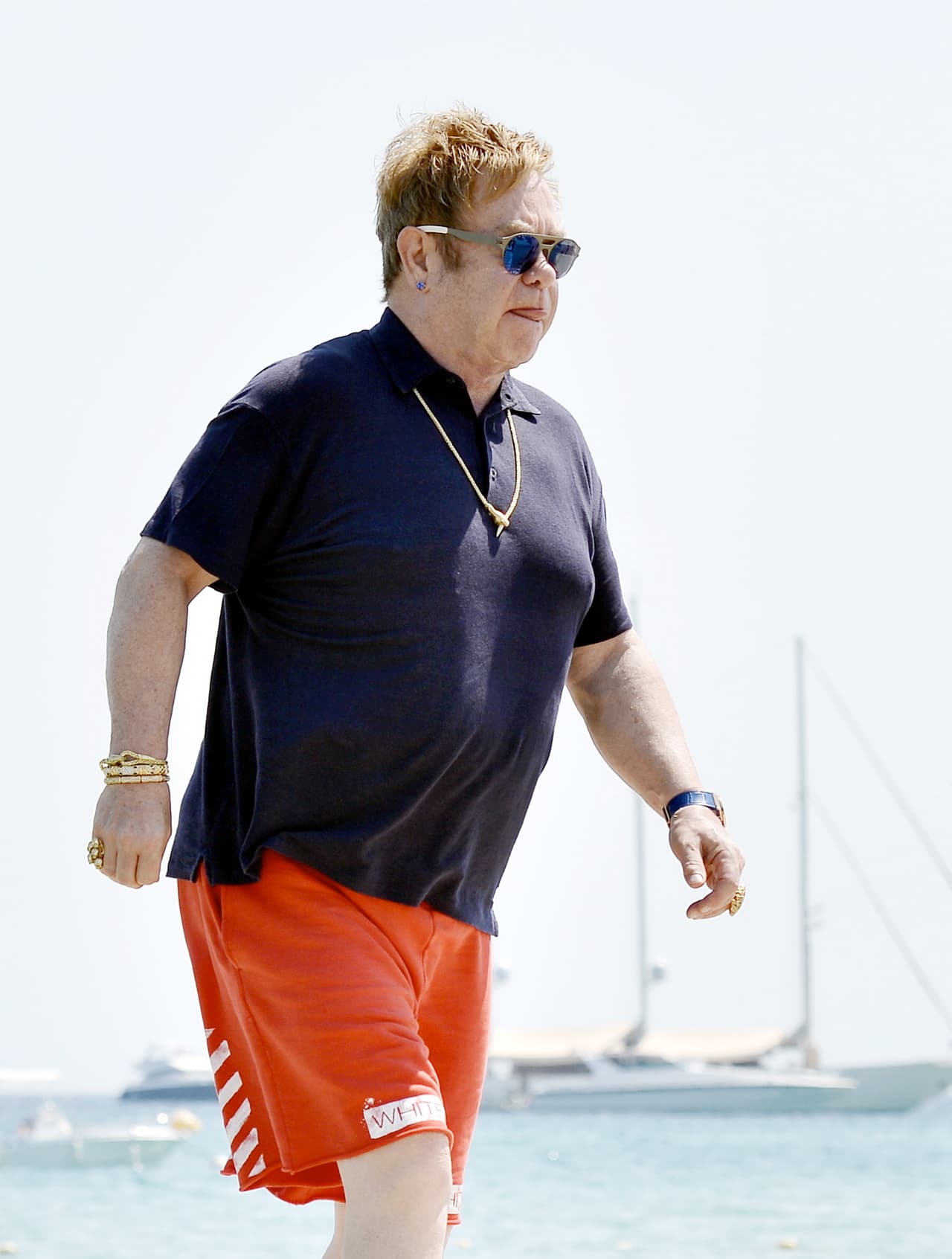 El músico y su pareja presumieron a los pequeños Zachary, de cuatro años, y Elijah, de dos.