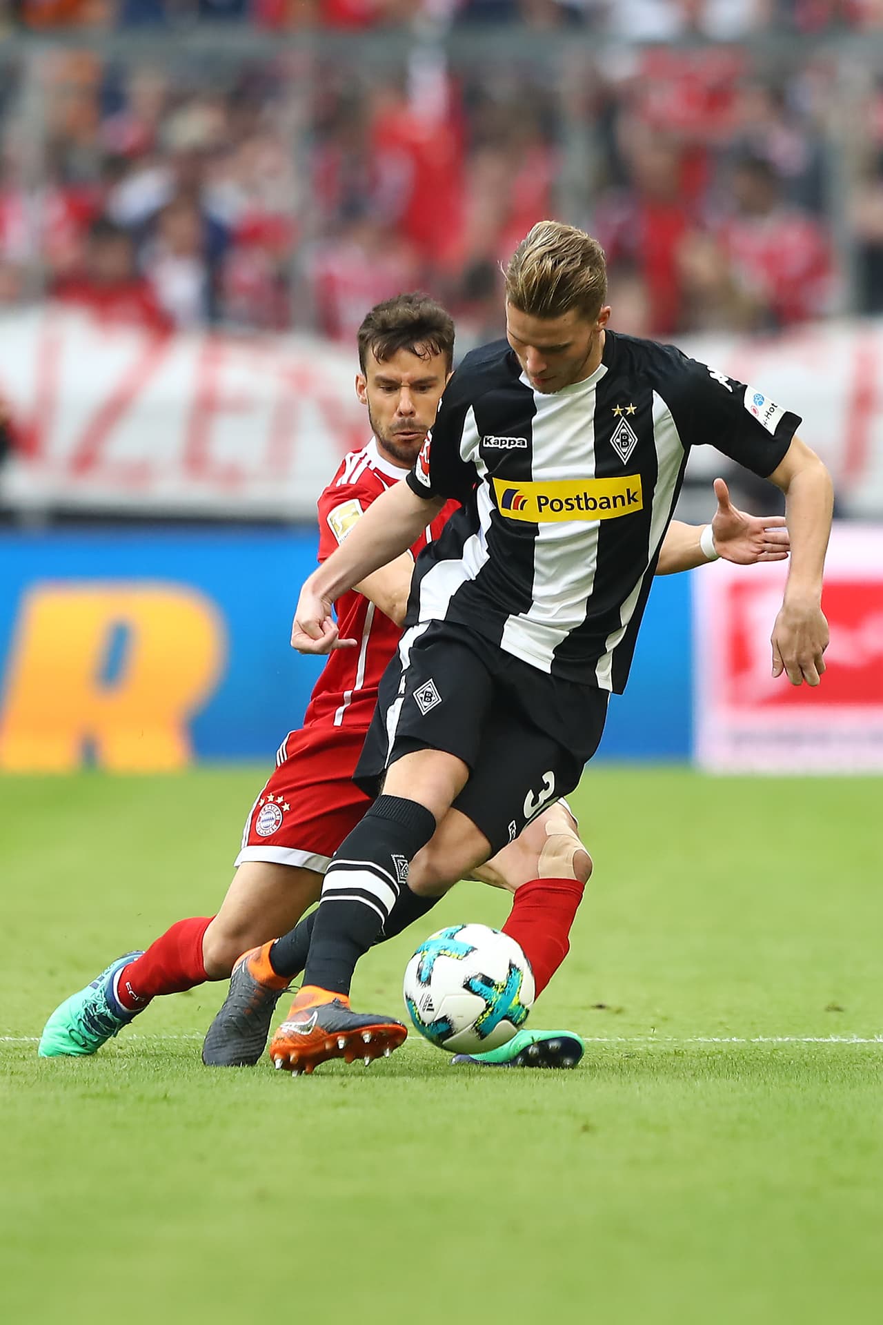 Por su parte, el Gladbach llegaba de ganarle en la Bundes por 2-1 al Hertha Berlín.