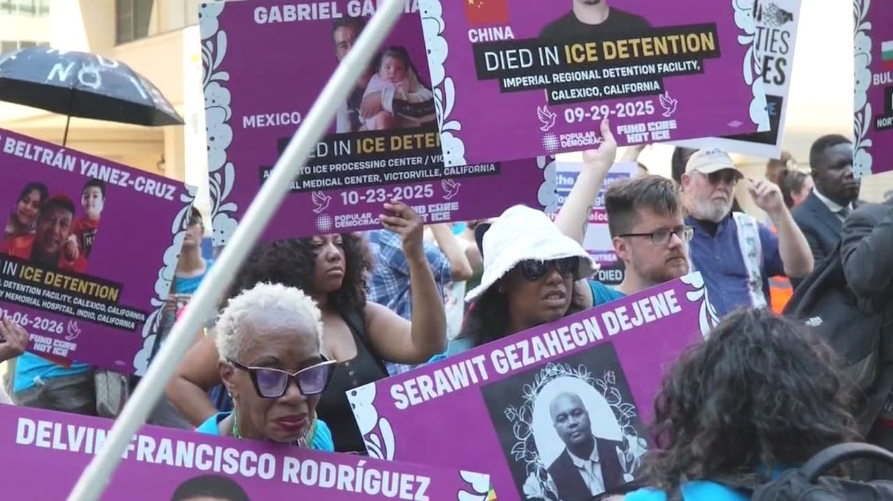 Organizaciones marchan en DC bajo lema “Financien el cuidado, no ICE