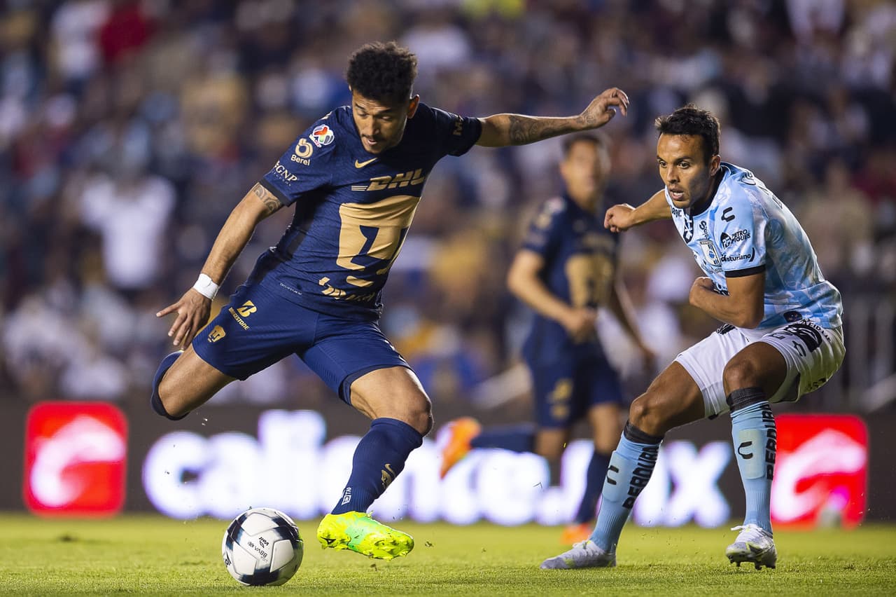 Pumas vuelve a imponer en el terreno de juego y con goles de Rogério, Marco García y Leonel López, el conjunto felino vence 1-3 a Querétaro.