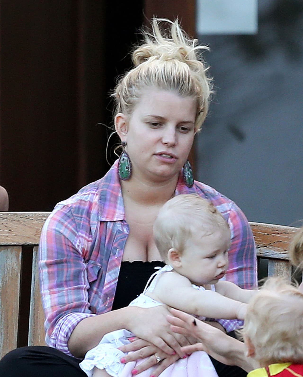 Jessica Simpson sí que se descuidó.