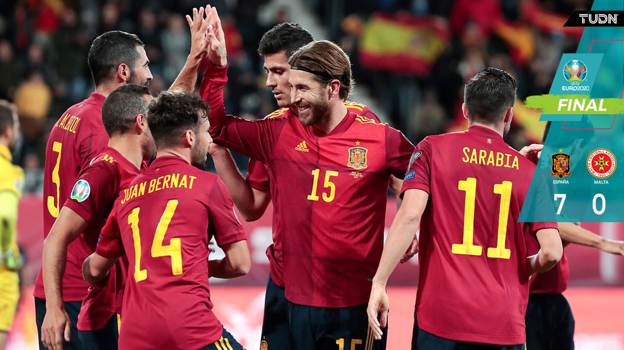 ¡Homenaje a Villa! España le mete '7' a Malta