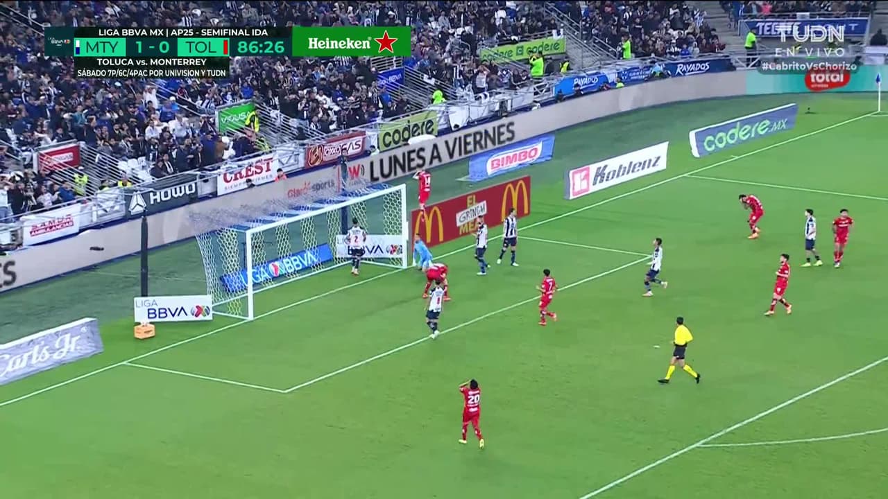 ¡TIRO ATAJADO! disparo por Marcel Ruíz.