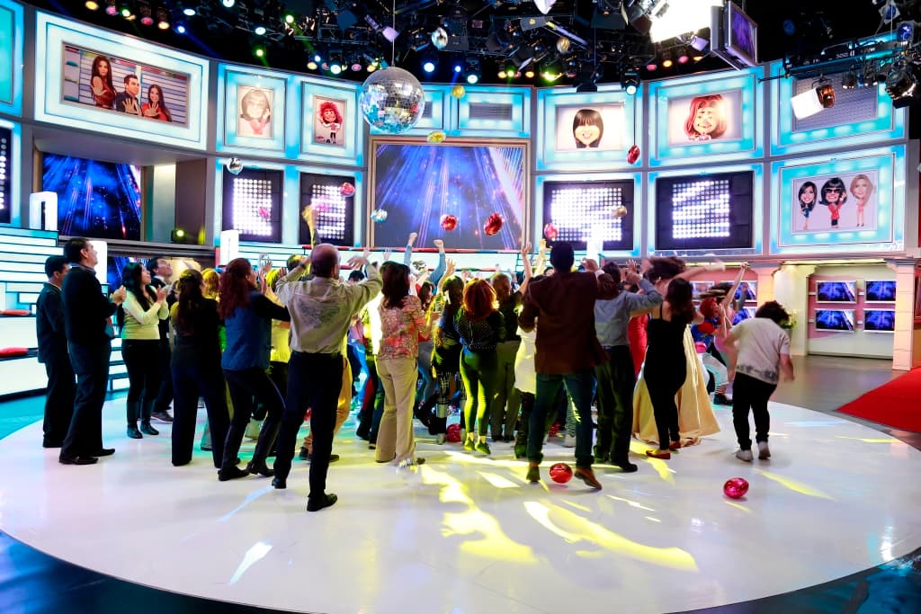 Armaron una gran fiesta junto a los conductores.