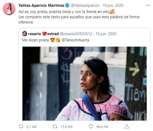 La nominación de Yalitza Aparicio al Oscar en 2019 también expuso el racismo que se vive en el país. A partir de las críticas que recibió por su apariencia, la actriz de la cinta 'Roma' comenzó una campaña personal para celebrar la piel morena.