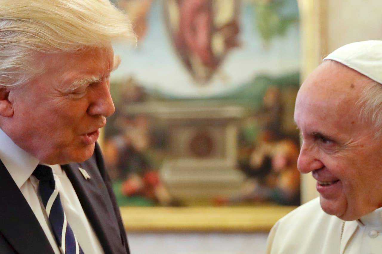 Trump y el papa Francisco superan su pelea retórica de la campaña tras un “fantástico” encuentro en El Vaticano
