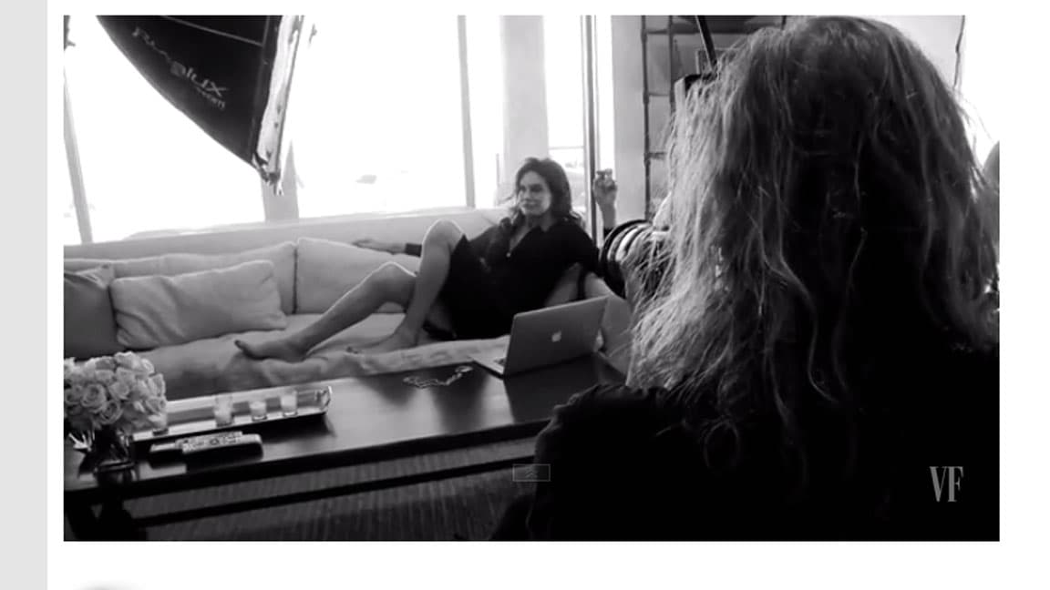 Las mejores tomas de su sesión para Vanity Fair.