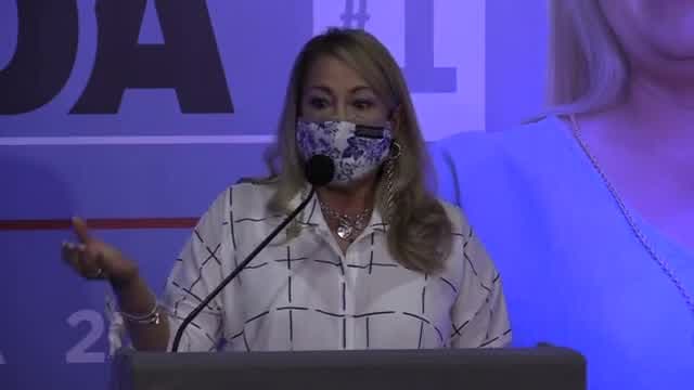 Gobernadora confía en su triunfo y reitera que el presidente de la CEE debe renunciar