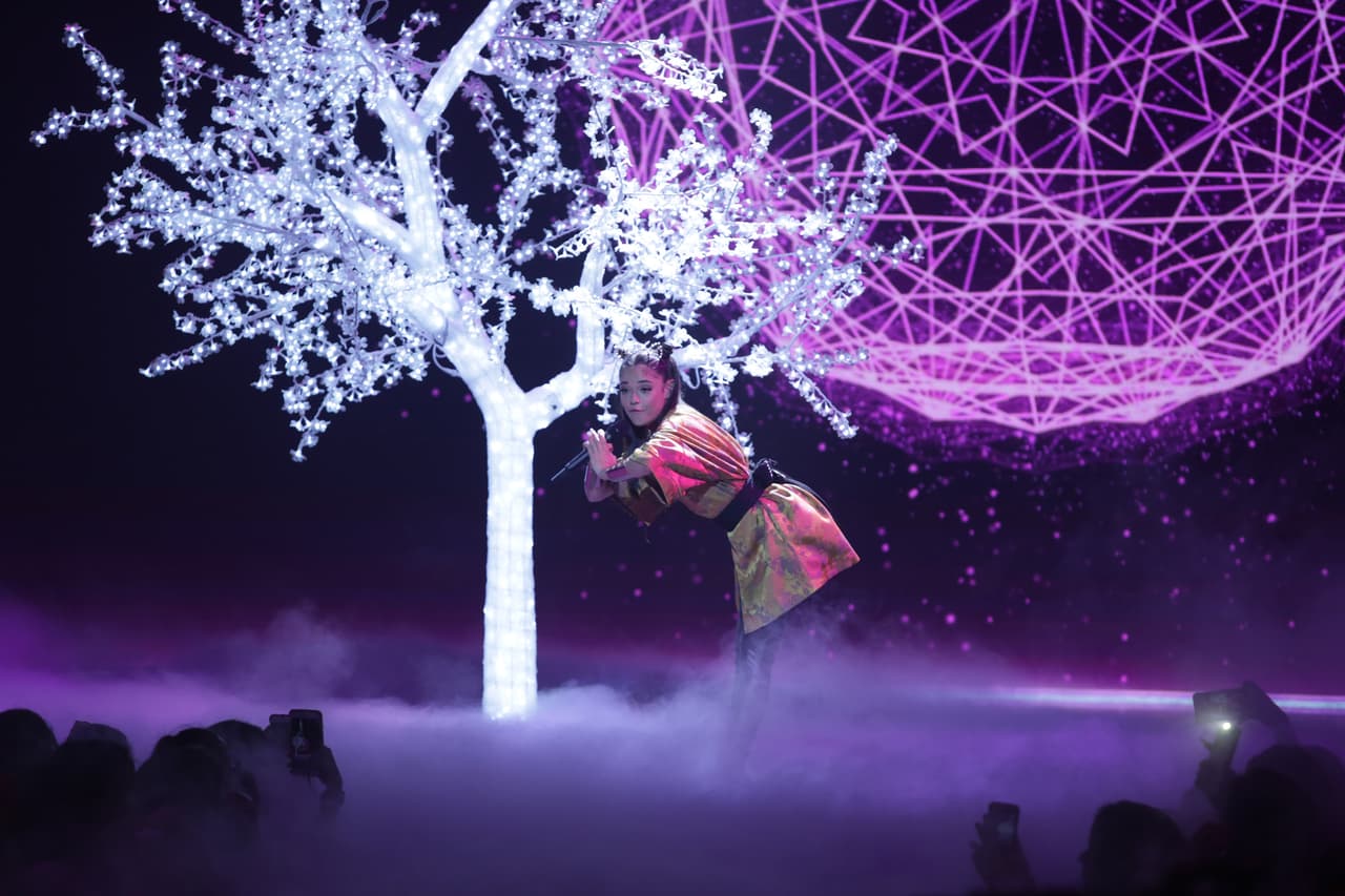 "No es una canción sencilla" , comentó Mario Domm al escucharla interpretar 'Let me love you', de Justin Bieber.