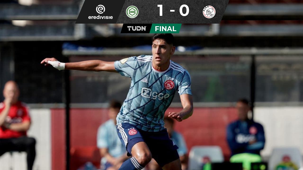 Edson Álvarez y Ajax caen ante el Groningen en la Eredivisie
