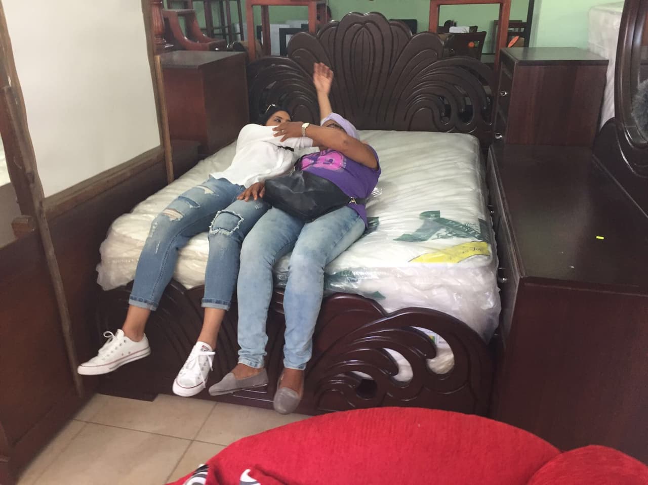 Para Francisa era importante que su mami se sintiera cómoda y segura de lo que se llevaría.