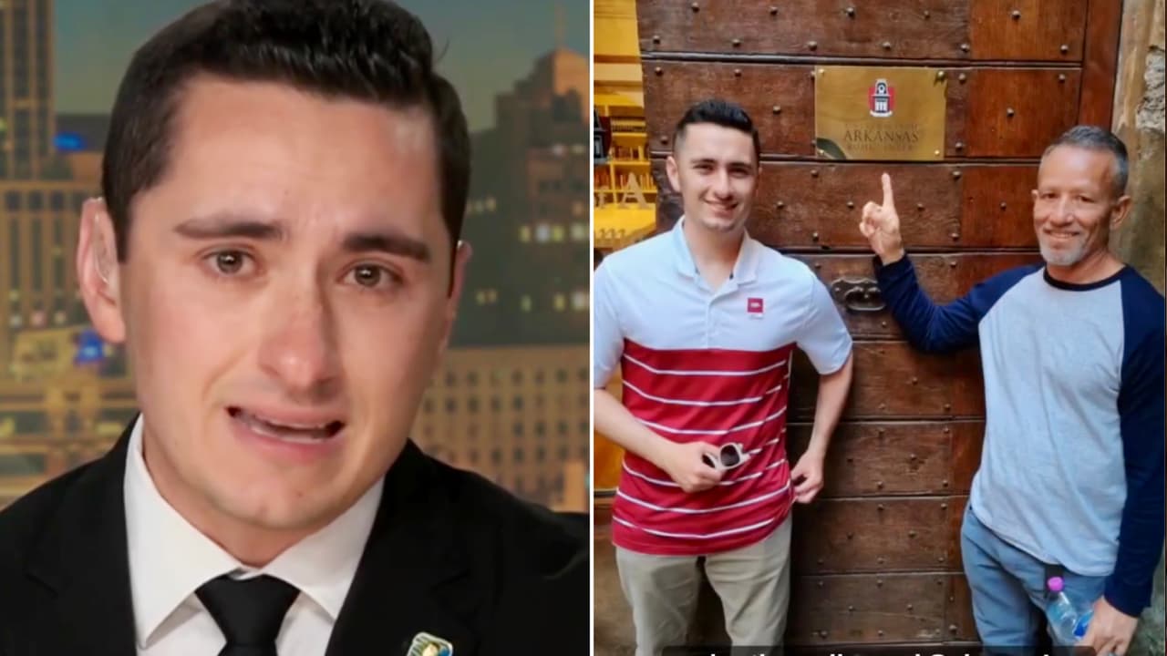 Periodista se quiebra al reportar en vivo que su suegro está desaparecido tras terremotos en Venezuela