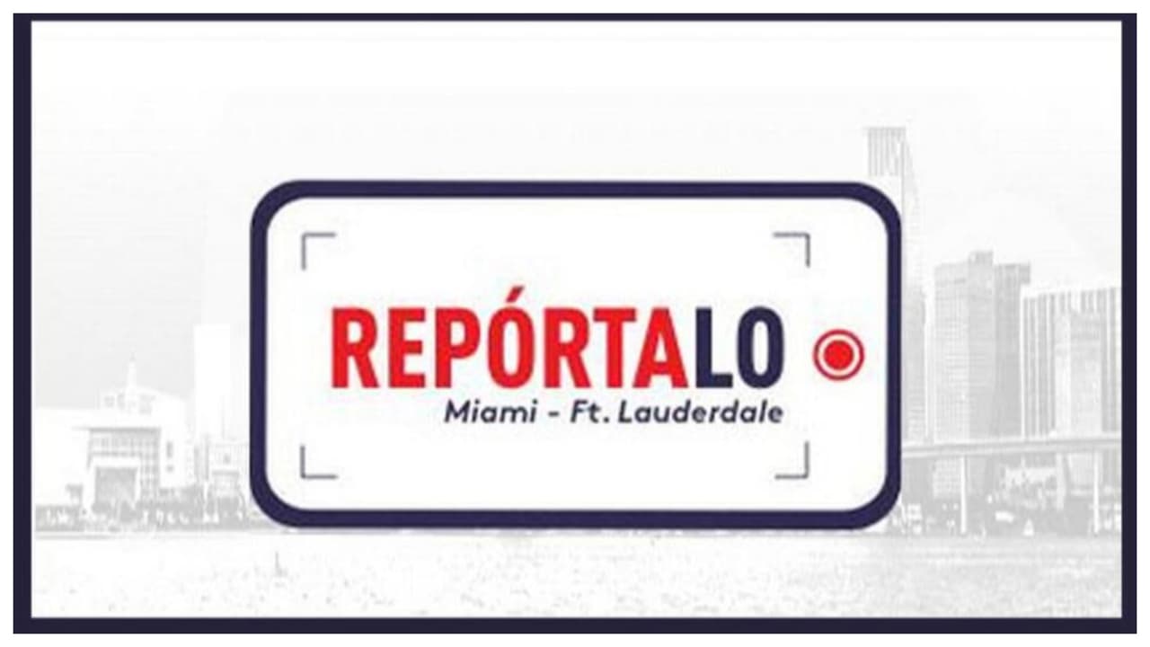 ¿Cómo puedo enviar denuncias, fotos o videos a Univision 23 Miami? usa la plataforma Repórtalo