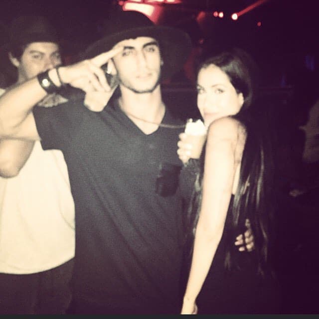 La parejita ya se conocía de tiempo atrás.