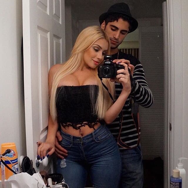 Y como es su costumbre, la modelo de 22 años ya comparte candentes fotos junto a su nuevo amor.