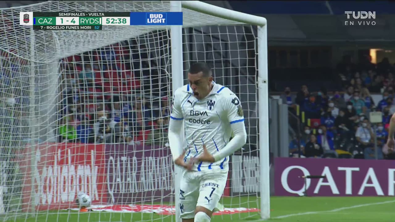 ¡Doblete de Funes Mori! Pone el 1-4 para Rayados