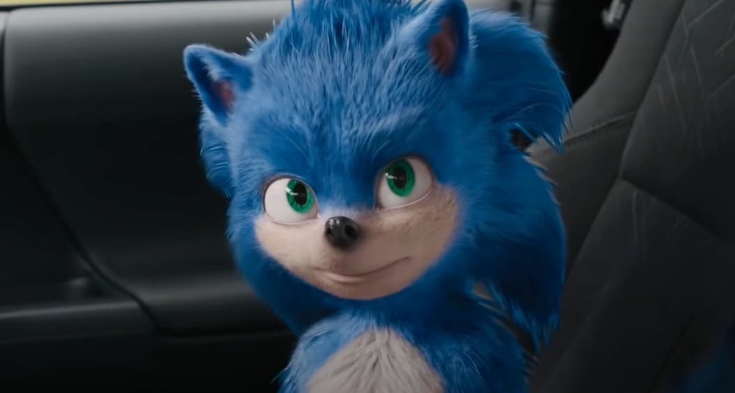 Captura del tráiler original de Sonic: La película