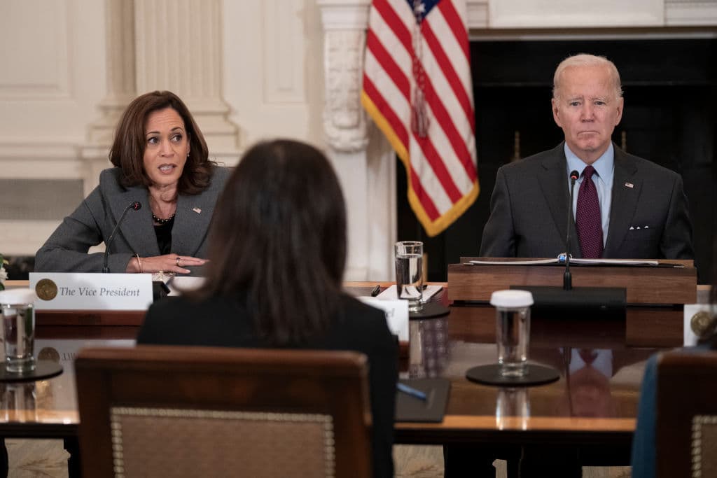 En febrero de 2021 el presidente Joe Biden nombró a Kamala Harris como líder de un 
<i>task force</i> en la frontera para hacerse cargo de la reunificación de los cientos de casos de familias migrantes separadas por el gobierno de Donald Trump y también para diseñar políticas y contener la crisis de indocumentados en la frontera.
<br>