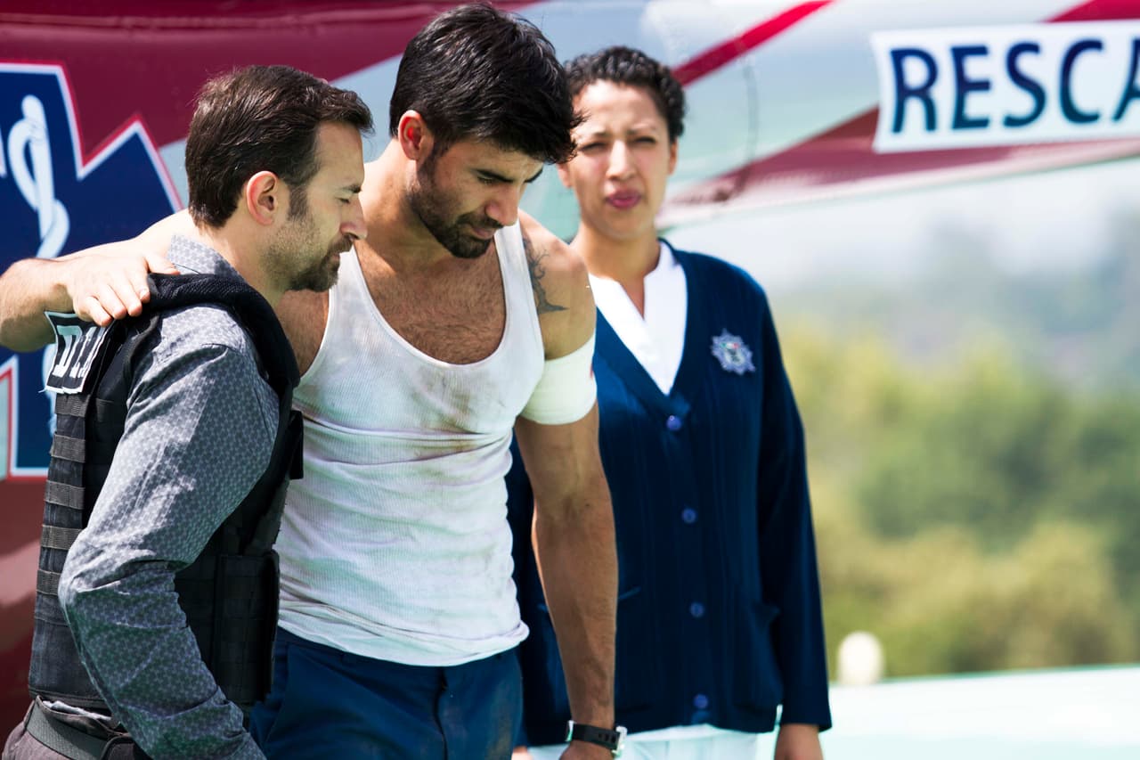 Detrás de cámaras de la explosión causada por Óscar en 'La piloto'