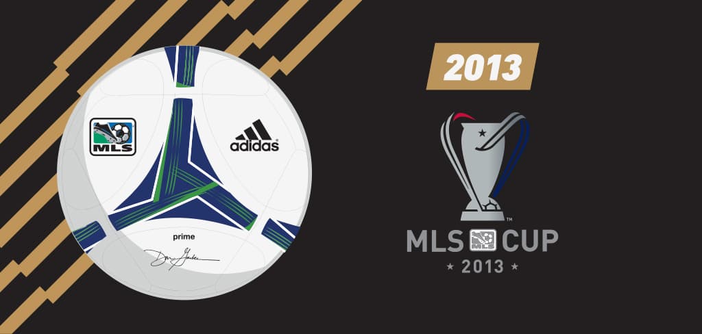 adidas presentó un nuevo balón en 2013, con el que Sporting Kansas City levantaría la MLS Cup tras un triunfo sobre Real Salt Lake desde el manchón penal.
