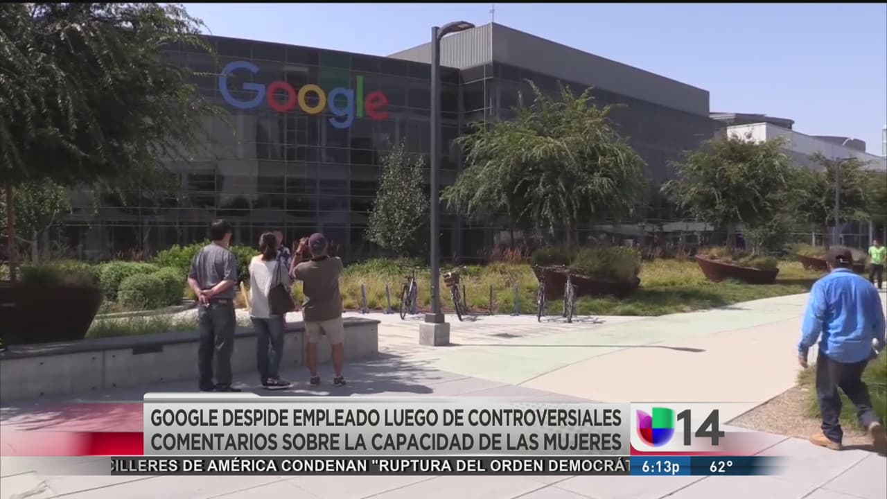 Google despide a empleado luego de comentarios de la capacidad de las mujeres