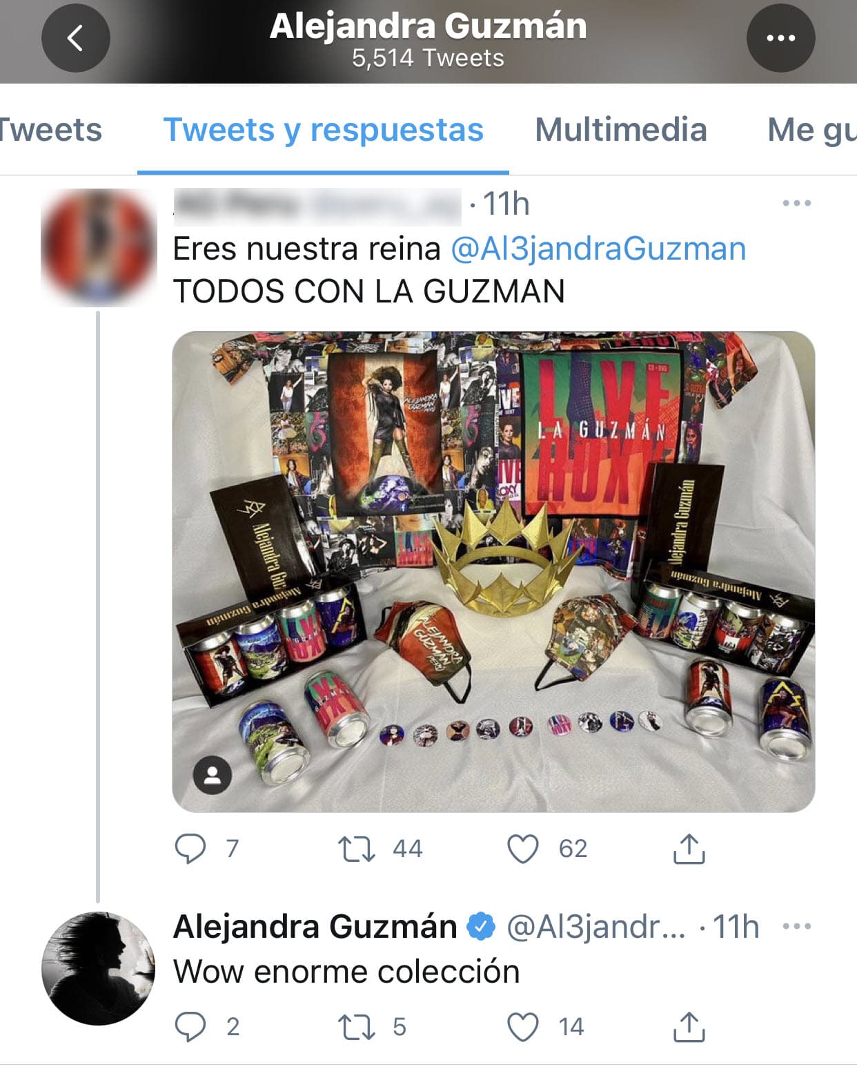 Desde la cuenta de Twitter de la cantante, se dio retuit a algunos de los mensajes que sus fanáticos escribieron atendiendo a la solicitud.
<br>